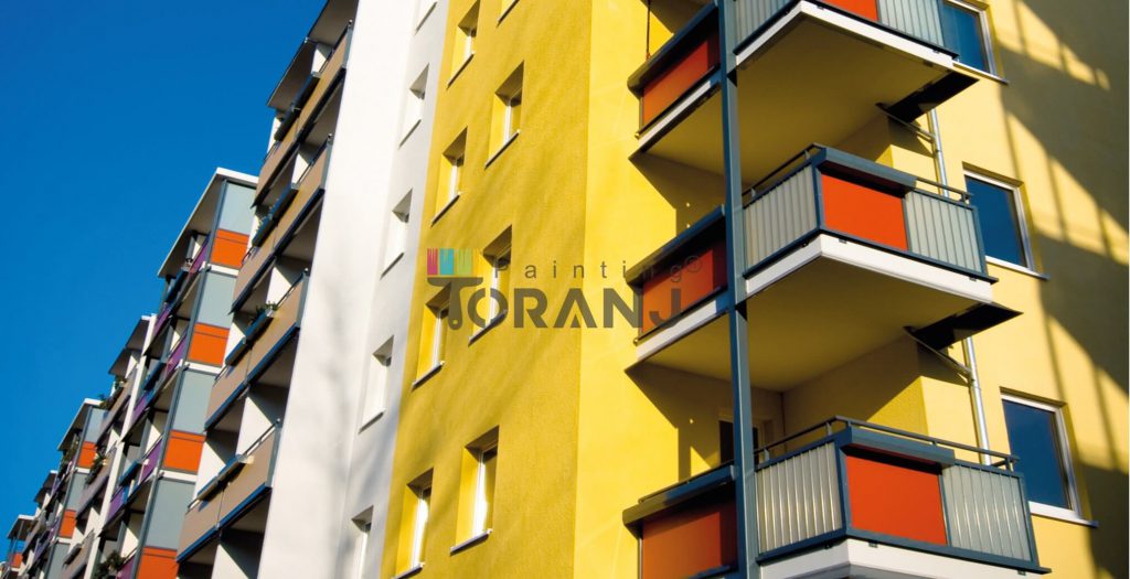 شرکت صادرات رنگ نمای ساختمان ضد آب